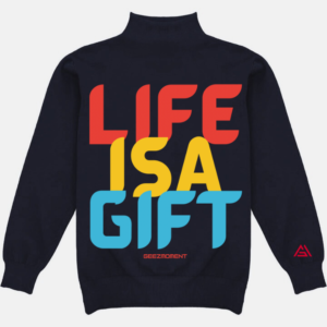 Life Is A Gift Sweatshirt (Black)