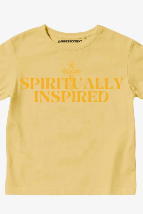 Spiritually Inspired Tee (Golden Brown)